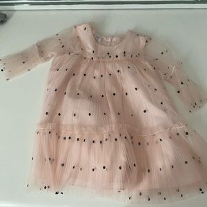 Nordstrom Pink polka for tulle dress